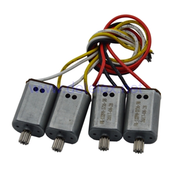Syma-X8PRO GPS quadcopter spare parts main motors with wire line 4pcs - Click Image to Close